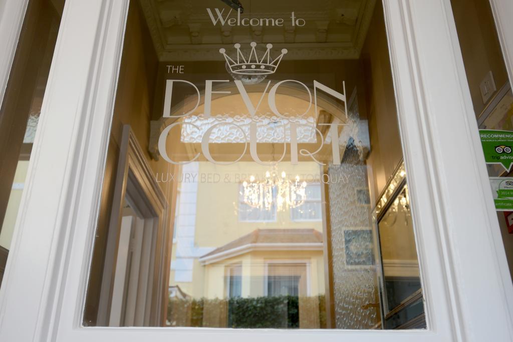 The Devon Court Hotell Torquay Eksteriør bilde